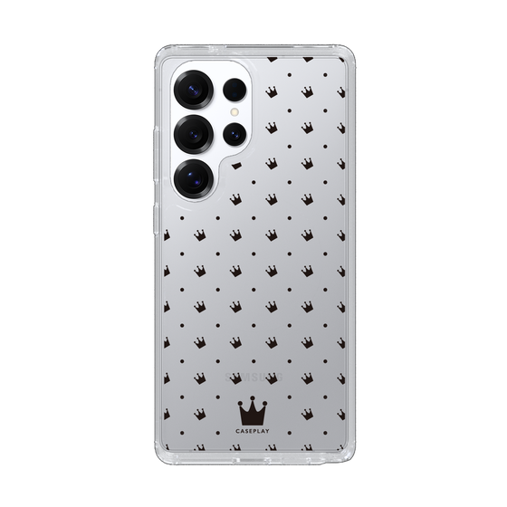 Slim Protection Case［ CASEPLAY Crown dots Black ］
