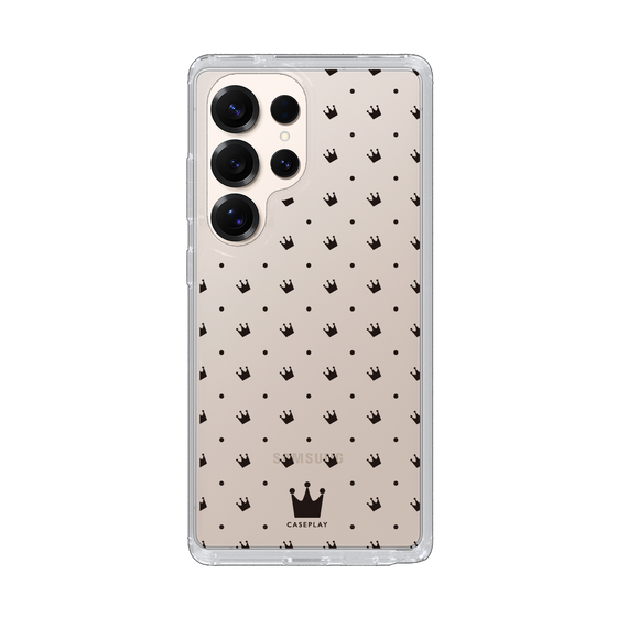 Slim Protection Case［ CASEPLAY Crown dots Black ］