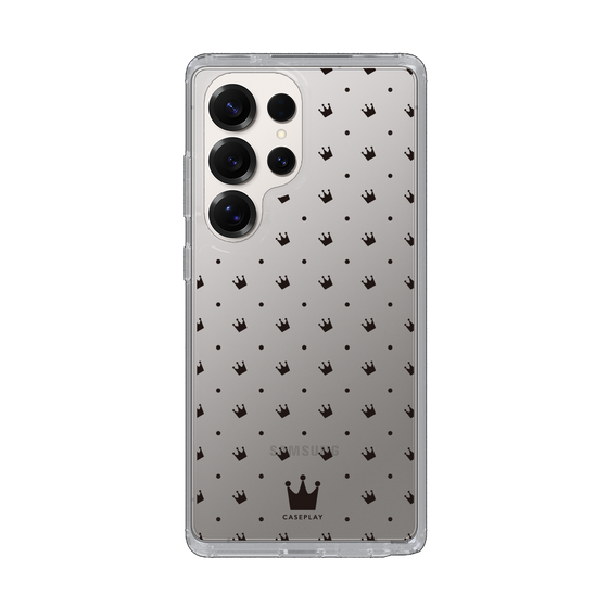 Slim Protection Case［ CASEPLAY Crown dots Black ］