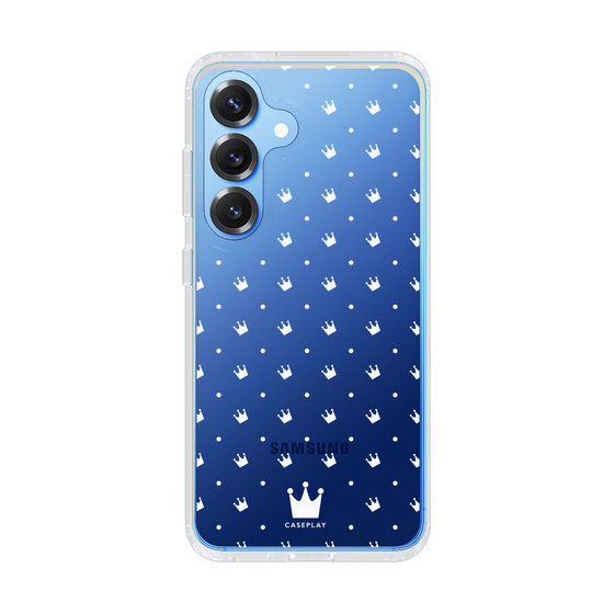 Slim Protection Case［ CASEPLAY Crown Dots White ］