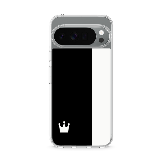 Slim Protection Case［ CASEPLAY Bi-Colors Black & White ］