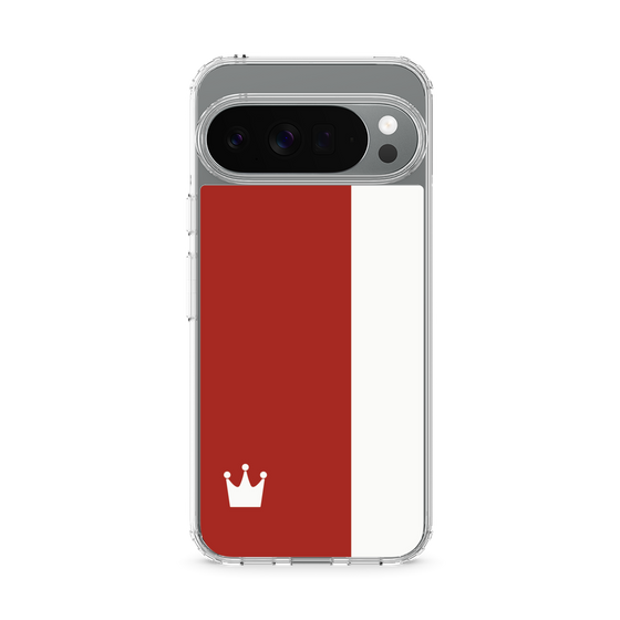 Slim Protection Case［ CASEPLAY Bi-Colors Red & White ］