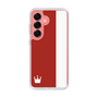 Slim Protection Case［ CASEPLAY Bi-Colors Red & White ］