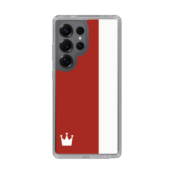 Slim Protection Case［ CASEPLAY Bi-Colors Red & White ］
