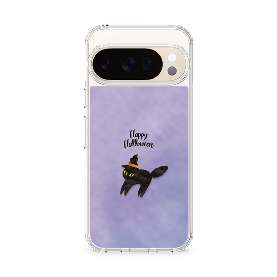 Slim Protection Case［ Happy Halloween - Black cat ］
