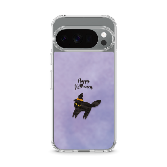Slim Protection Case［ Happy Halloween - Black cat ］