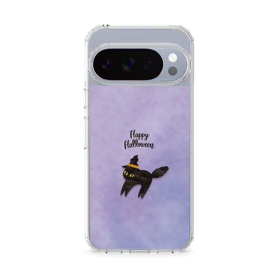 Slim Protection Case［ Happy Halloween - Black cat ］