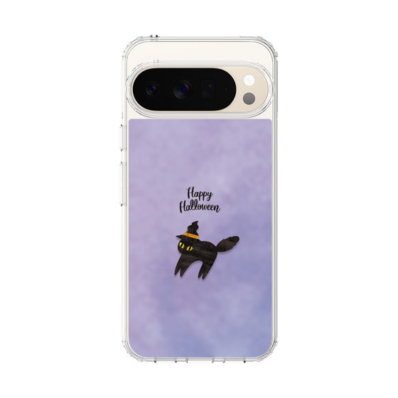 Slim Protection Case［ Happy Halloween - Black cat ］