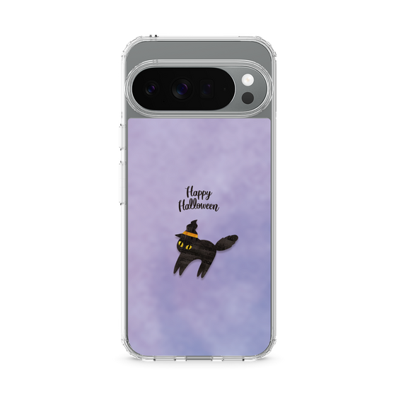 Slim Protection Case［ Happy Halloween - Black cat ］