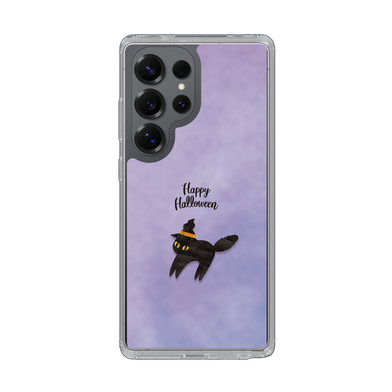 Slim Protection Case［ Happy Halloween - Black cat ］