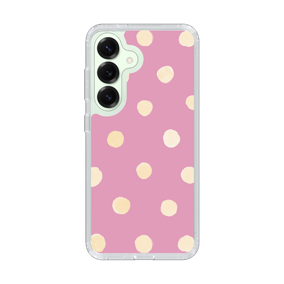 Slim Protection Case［ Watercolor Dots Retro Color - Pink ］