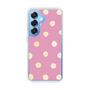 Slim Protection Case［ Watercolor Dots Retro Color - Pink ］