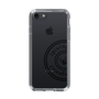 Slim Protection Case for Apple iPhone 7［ 1PIU1UGUALE3 - crane - Black ］