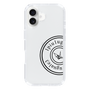Slim Protection Case for Apple iPhone 16 Plus［ 1PIU1UGUALE3 - crane - Black ］