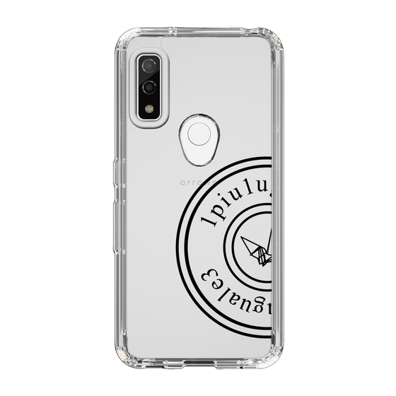 Slim Protection Case for FCNT arrows We［ 1PIU1UGUALE3 - crane - Black ］