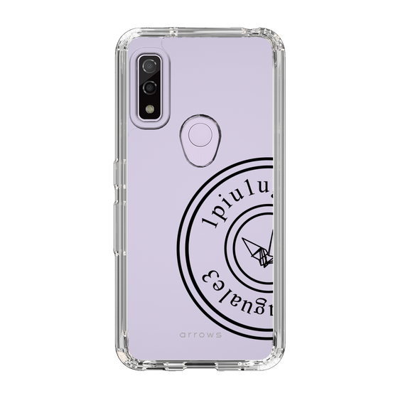 Slim Protection Case for FCNT arrows We［ 1PIU1UGUALE3 - crane - Black ］