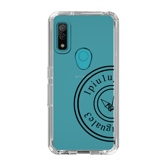 Slim Protection Case for FCNT arrows We［ 1PIU1UGUALE3 - crane - Black ］