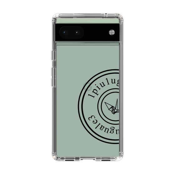 Slim Protection Case for Google Pixel 6a［ 1PIU1UGUALE3 - crane - Black ］