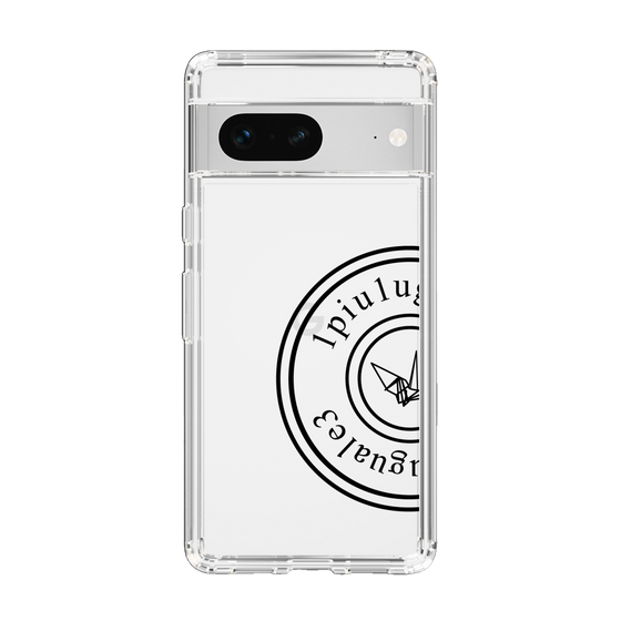 Slim Protection Case for Google Pixel 7［ 1PIU1UGUALE3 - crane - Black ］