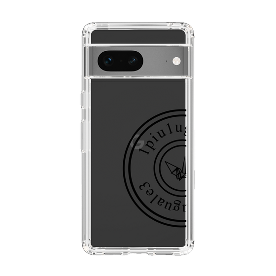 Slim Protection Case for Google Pixel 7［ 1PIU1UGUALE3 - crane - Black ］