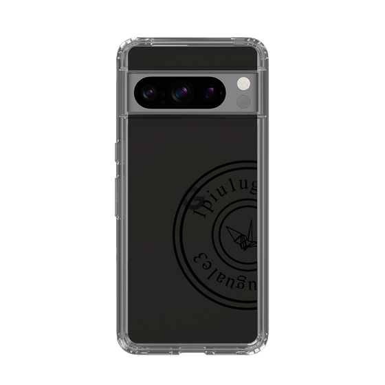 Slim Protection Case for Google Pixel 8 Pro［ 1PIU1UGUALE3 - crane - Black ］