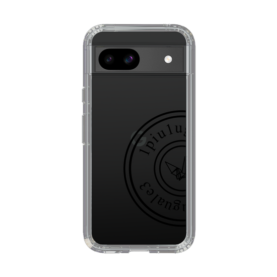 Slim Protection Case for Google Pixel 8a［ 1PIU1UGUALE3 - crane - Black ］