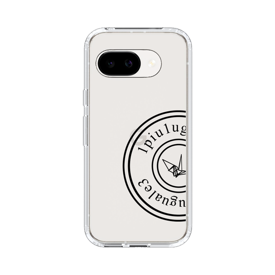 Slim Protection Case for Google Pixel 9a［ 1PIU1UGUALE3 - crane - Black ］