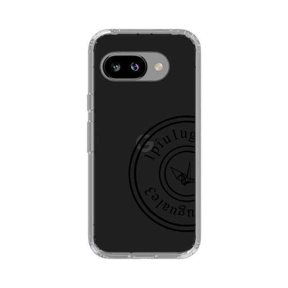 Slim Protection Case for Google Pixel 9a［ 1PIU1UGUALE3 - crane - Black ］