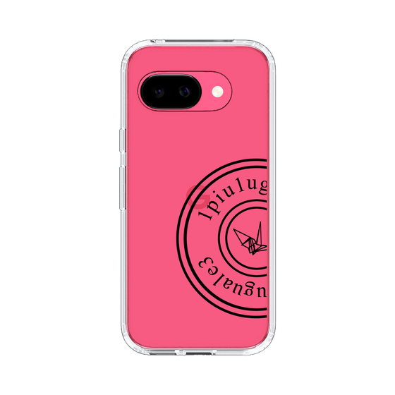 Slim Protection Case for Google Pixel 9a［ 1PIU1UGUALE3 - crane - Black ］