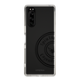 Slim Protection Case for SONY Xperia 5［ 1PIU1UGUALE3 - crane - Black ］