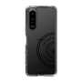 Slim Protection Case for SONY Xperia 5 III［ 1PIU1UGUALE3 - crane - Black ］