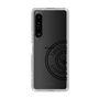 Slim Protection Case for SONY Xperia 1 IV［ 1PIU1UGUALE3 - crane - Black ］