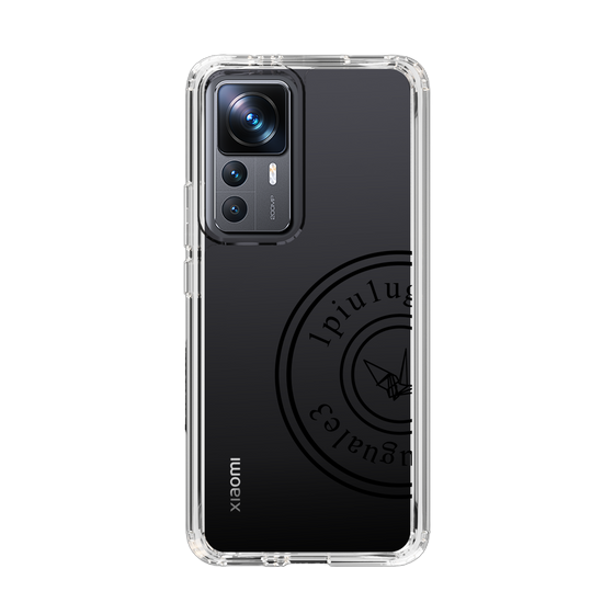 Slim Protection Case for Xiaomi 12T Pro［ 1PIU1UGUALE3 - crane - Black ］