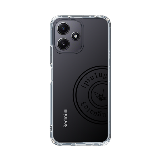 Slim Protection Case for Xiaomi 12 5G［ 1PIU1UGUALE3 - crane - Black ］