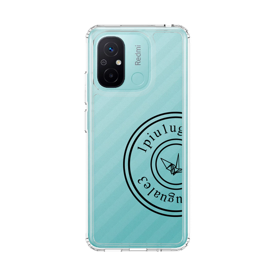 Slim Protection Case［ 1PIU1UGUALE3 - crane - Black ］