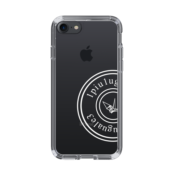 Slim Protection Case for Apple iPhone 7［ 1PIU1UGUALE3 - crane - White ］
