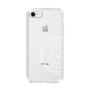 Slim Protection Case for Apple iPhone 8［ 1PIU1UGUALE3 - crane - White ］