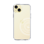 Slim Protection Case for Apple iPhone 15 Plus［ 1PIU1UGUALE3 - crane - White ］