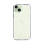 Slim Protection Case for Apple iPhone 15 Plus［ 1PIU1UGUALE3 - crane - White ］