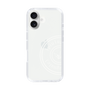 Slim Protection Case for Apple iPhone 16［ 1PIU1UGUALE3 - crane - White ］