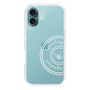 Slim Protection Case for Apple iPhone 16 Plus［ 1PIU1UGUALE3 - crane - White ］