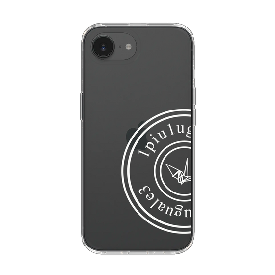 Slim Protection Case for Apple iPhone 16e［ 1PIU1UGUALE3 - crane - White ］