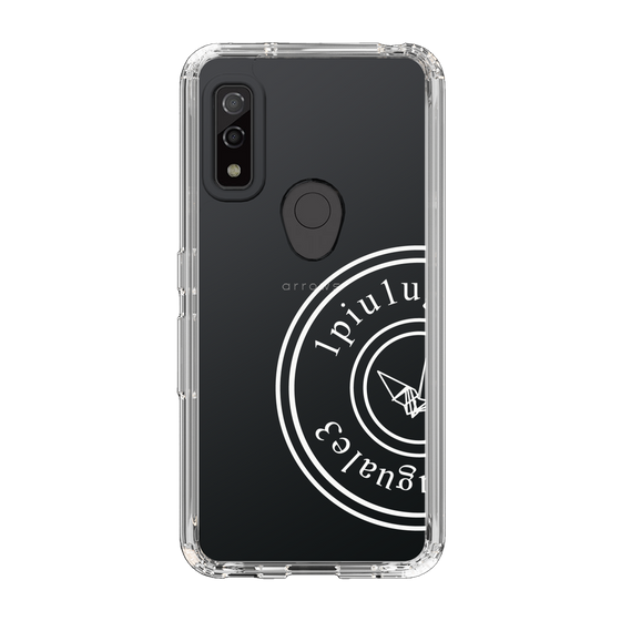 Slim Protection Case for FCNT arrows We［ 1PIU1UGUALE3 - crane - White ］