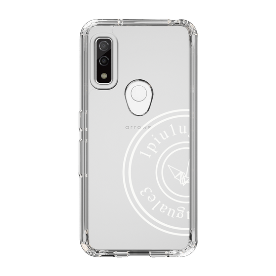 Slim Protection Case for FCNT arrows We［ 1PIU1UGUALE3 - crane - White ］