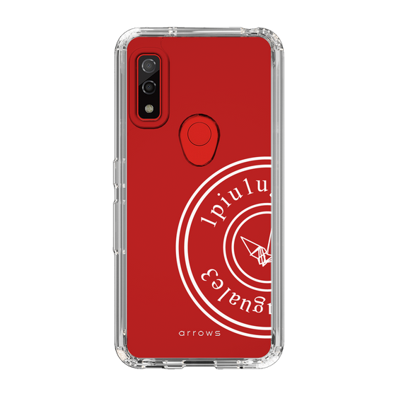 Slim Protection Case for FCNT arrows We［ 1PIU1UGUALE3 - crane - White ］