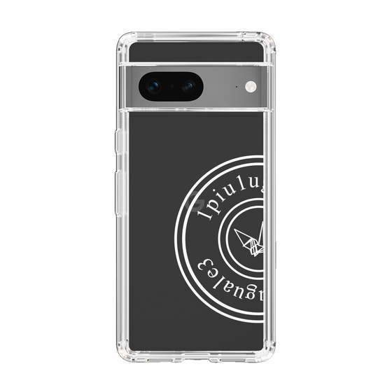 Slim Protection Case for Google Pixel 7［ 1PIU1UGUALE3 - crane - White ］