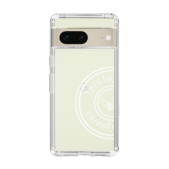 Slim Protection Case for Google Pixel 7［ 1PIU1UGUALE3 - crane - White ］