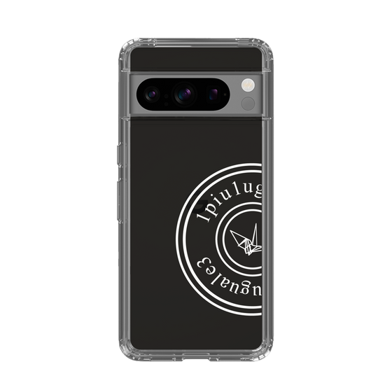 Slim Protection Case for Google Pixel 8 Pro［ 1PIU1UGUALE3 - crane - White ］