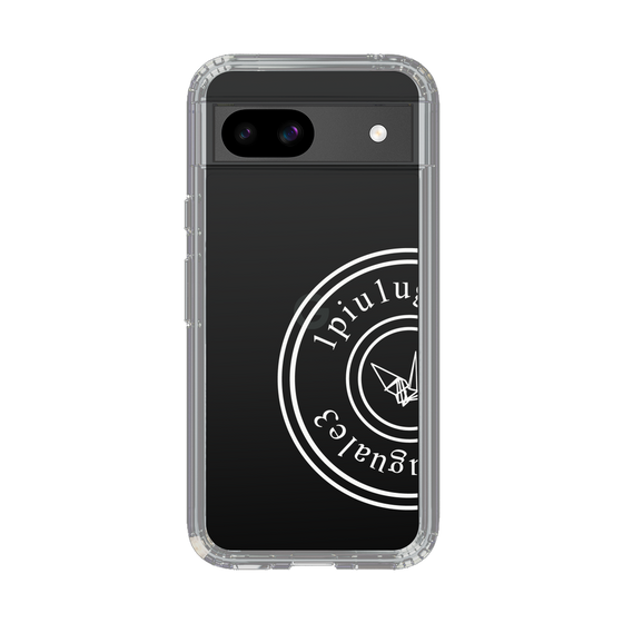 Slim Protection Case for Google Pixel 8a［ 1PIU1UGUALE3 - crane - White ］