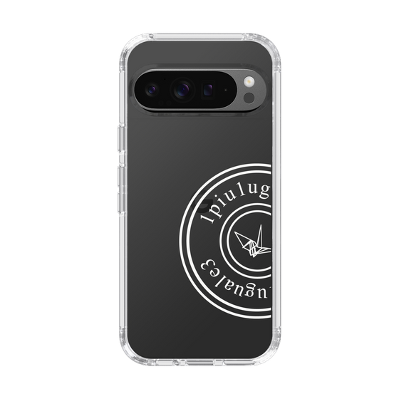 Slim Protection Case for Google Pixel 9 Pro XL［ 1PIU1UGUALE3 - crane - White ］